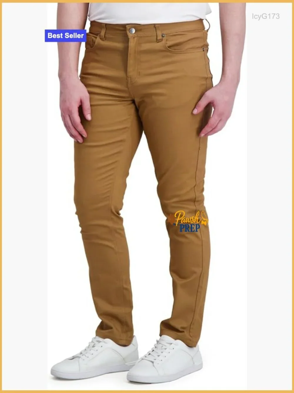 Slim Fit Ultimate Stretch Chinos - 5-Pocket Business Casual Slacks